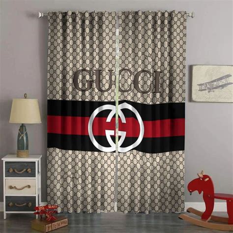 gucci curtains for sale|gucci inspired home decor.